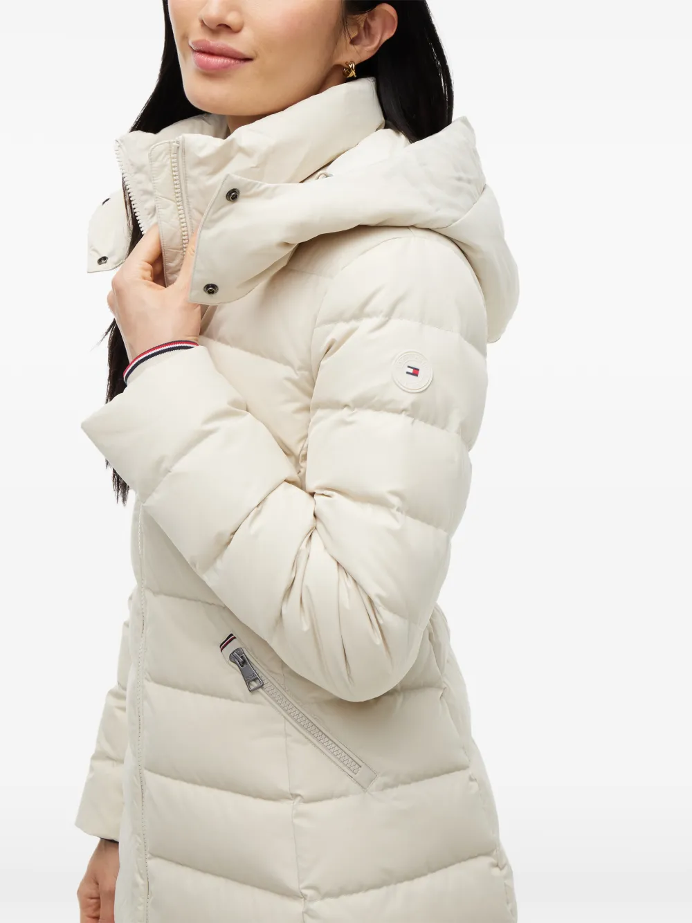 Tommy Hilfiger Gewatteerde jas Beige