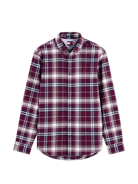 Tommy Hilfiger check-print button-down shirt
