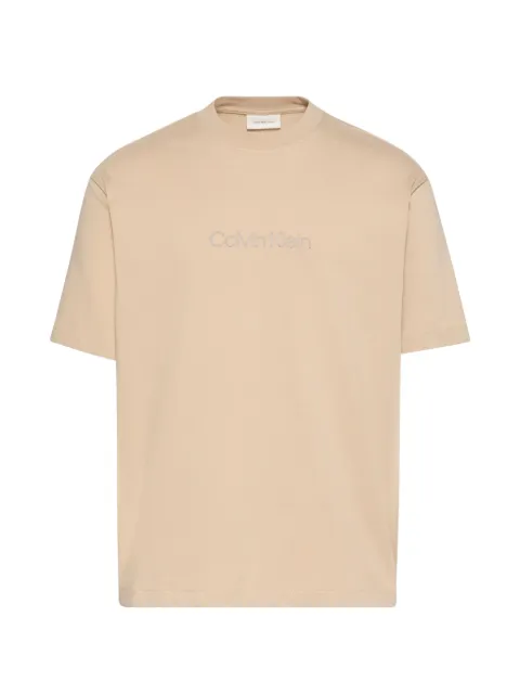 Calvin Klein logo-embroidered T-shirt