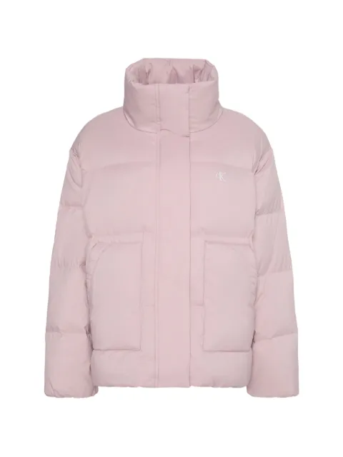 Calvin Klein quilted high-neck jacket