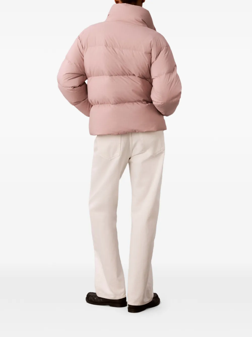 Calvin Klein Gewatteerd jack Roze