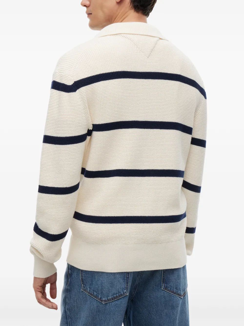 Tommy Hilfiger Gestreept poloshirt Beige