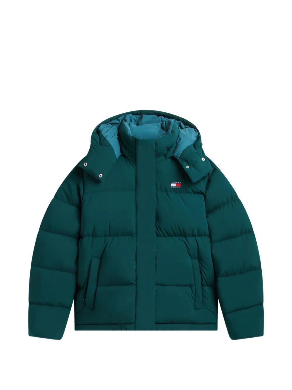 Tommy Hilfiger hooded puffer jacket - Green