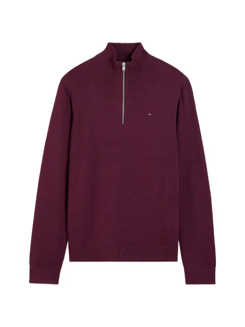Tommy Hilfiger quarter-zip knitted sweater