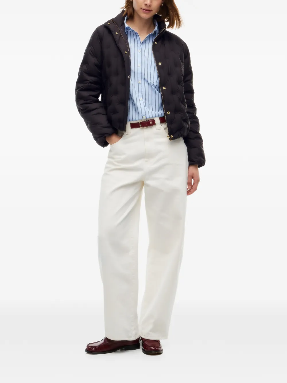 Tommy Hilfiger Gewatteerd jack Zwart