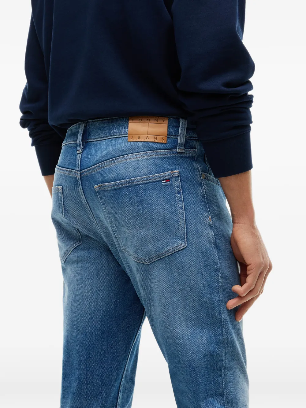 Tommy Hilfiger Jeans met vervaagd effect Blauw