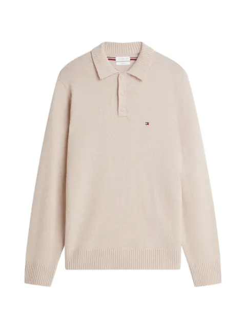 Tommy Hilfiger button-up collar sweater