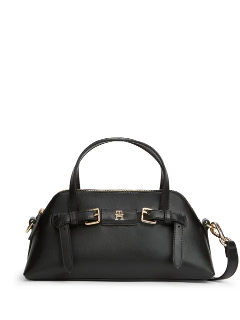 Tommy Hilfiger Bolsa tote com fivela e placa de logo