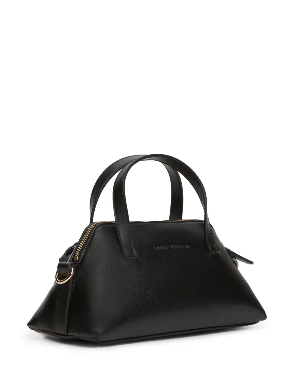 Tommy Hilfiger Shopper met logo-plakkaat en gesp Zwart