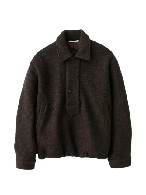 A Kind of Guise Plan button-placket pullover jacket