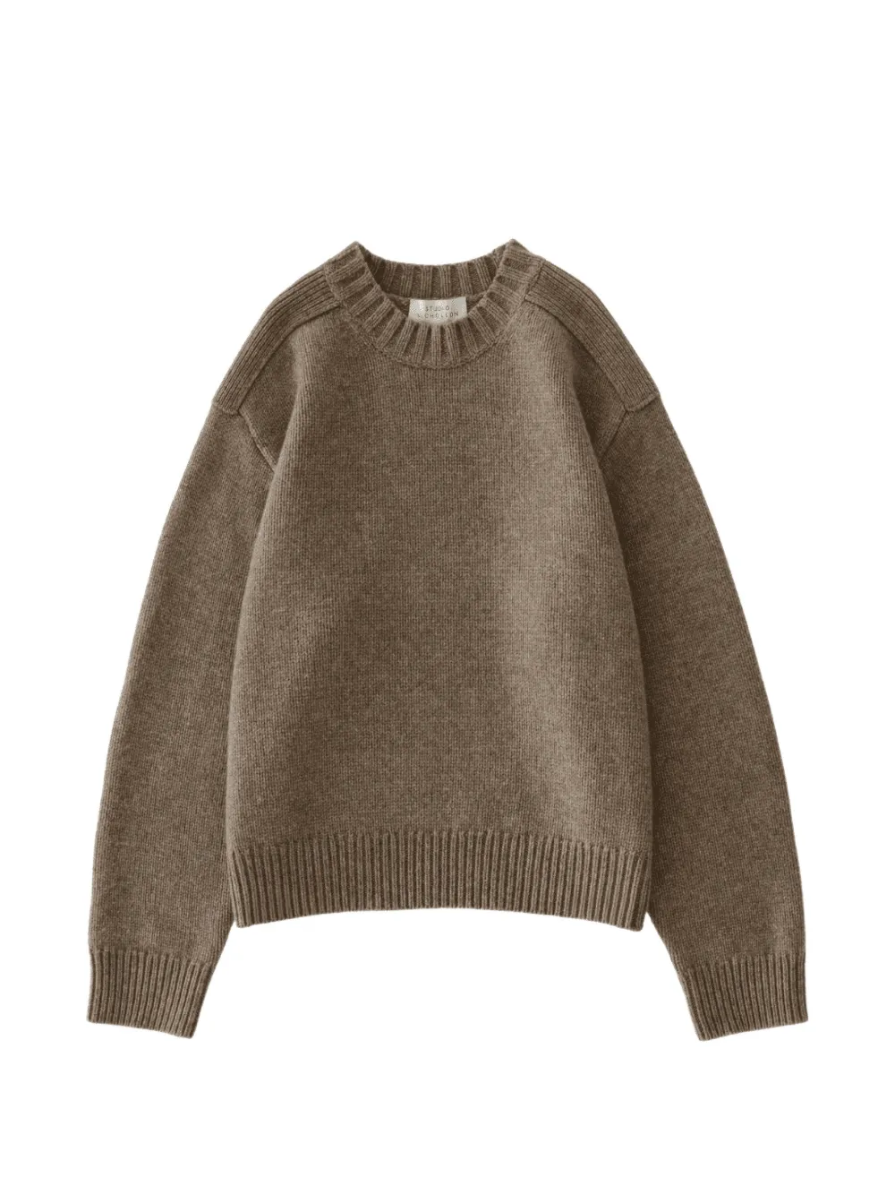 Studio Nicholson Berez crew-neck ribbed-trim sweater