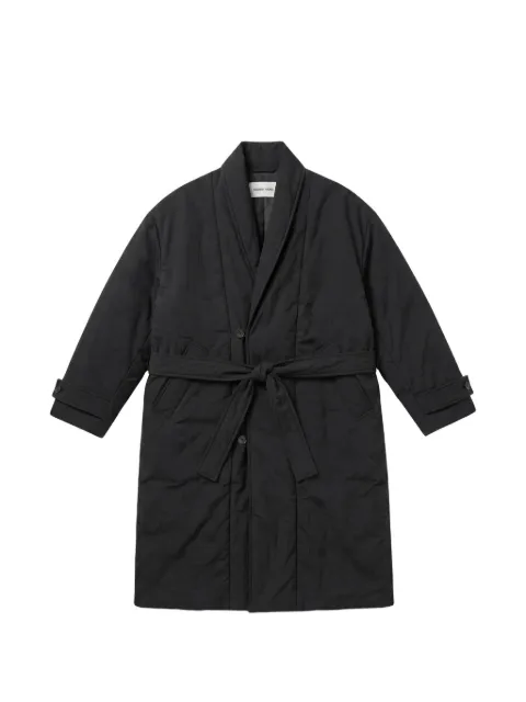 A Kind of Guise belted shawl-lapel coat