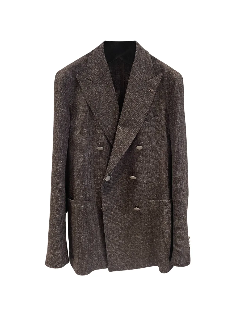 Tagliatore Blazer met puntige revers Bruin