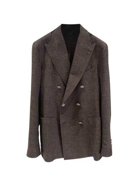 Tagliatore double-breasted peak-lapels jacket