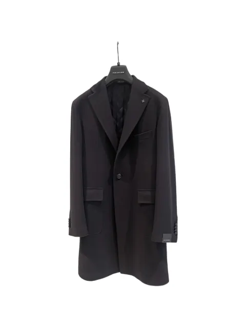 Tagliatore single-breasted martingala coat