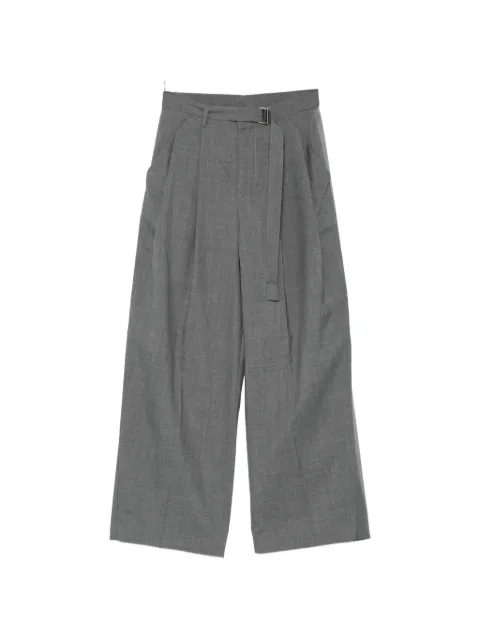 sacai pantalones con cinturón