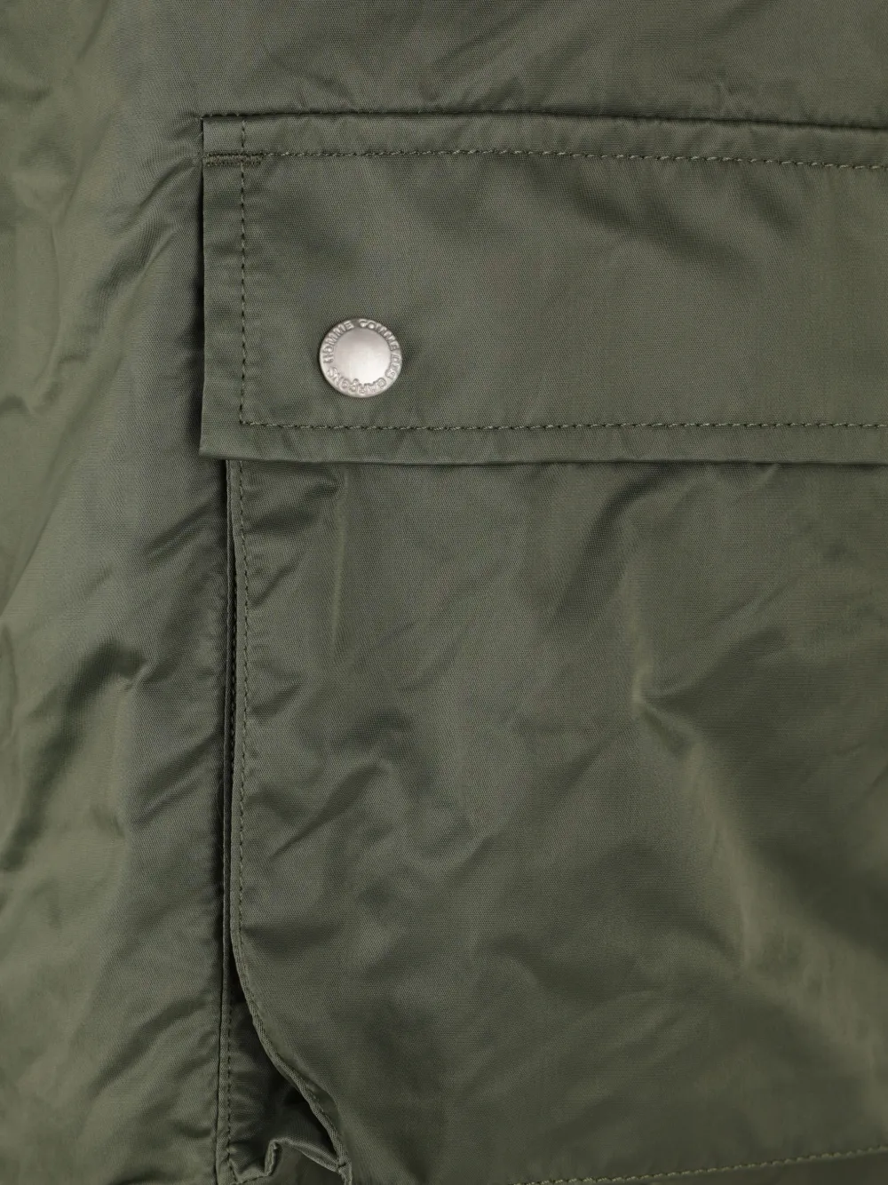 Comme des Garçons Homme Jas met capuchon Groen