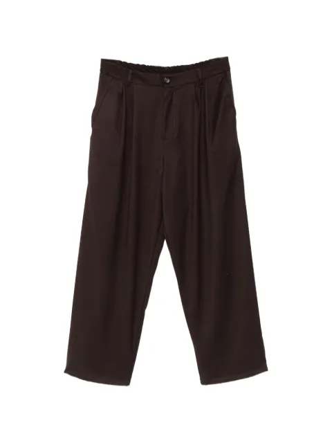 IMPERIAL pleated wide-leg trousers