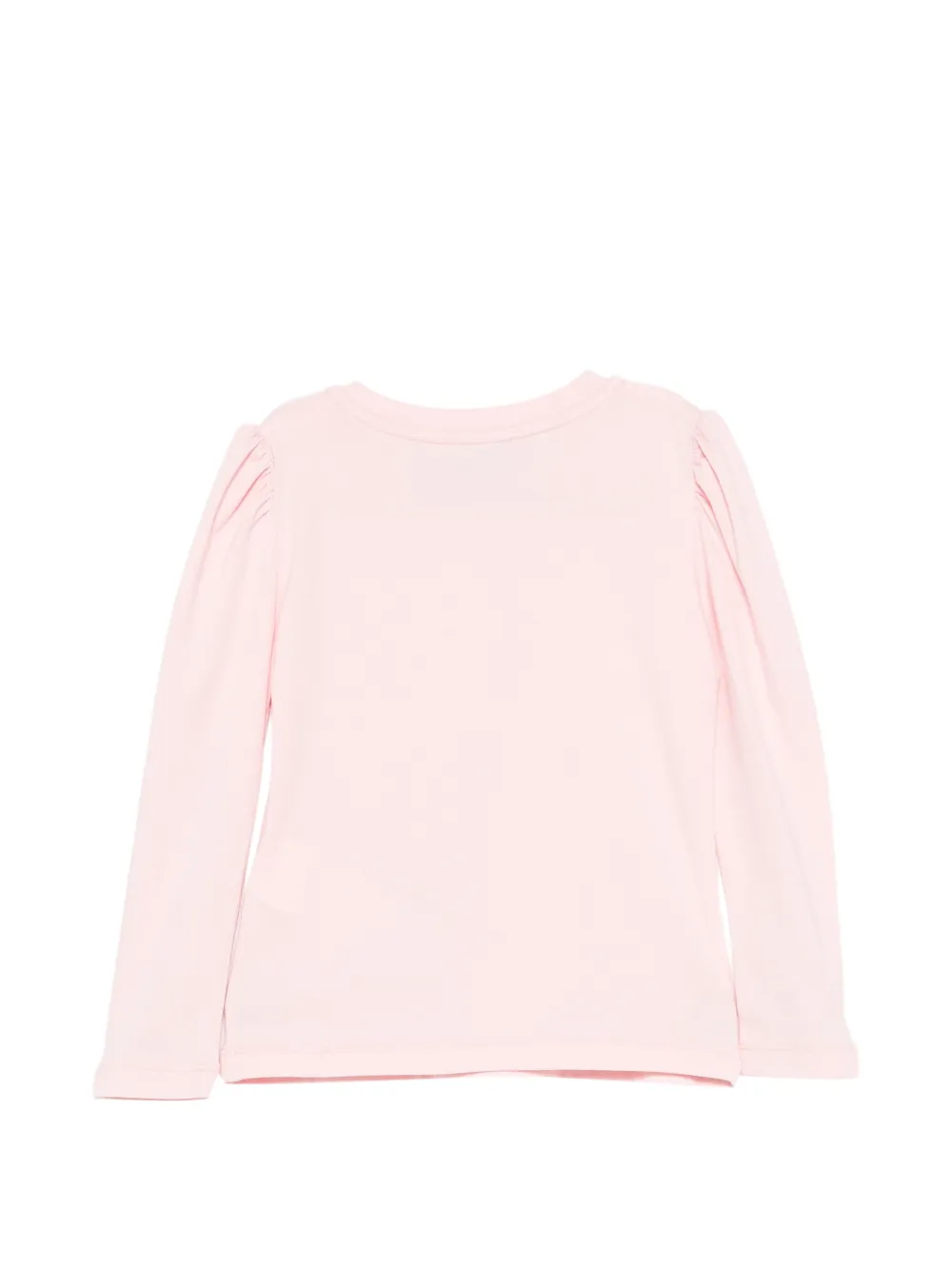 Moschino Kids Teddy Bear T-shirt met pofmouwen Roze
