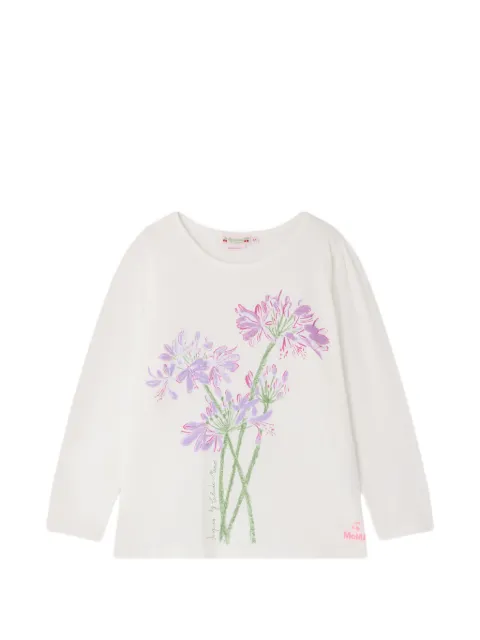 Bonpoint floral-print long-sleeve T-shirt