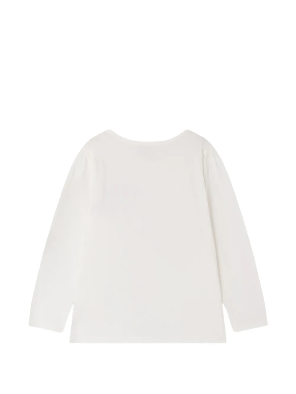 Bonpoint T-shirt met bloemenprint Wit