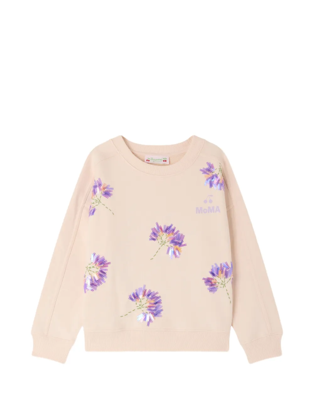 Bonpoint MoMA Pullover mit Pailletten - Rosa