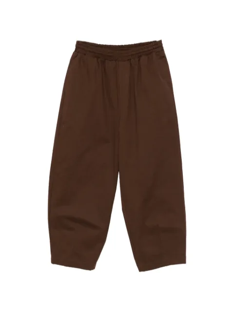 IMPERIAL elasticated-waist wide-leg trousers