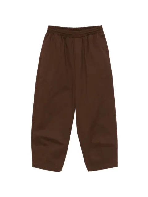 IMPERIAL elasticated-waist wide-leg trousers