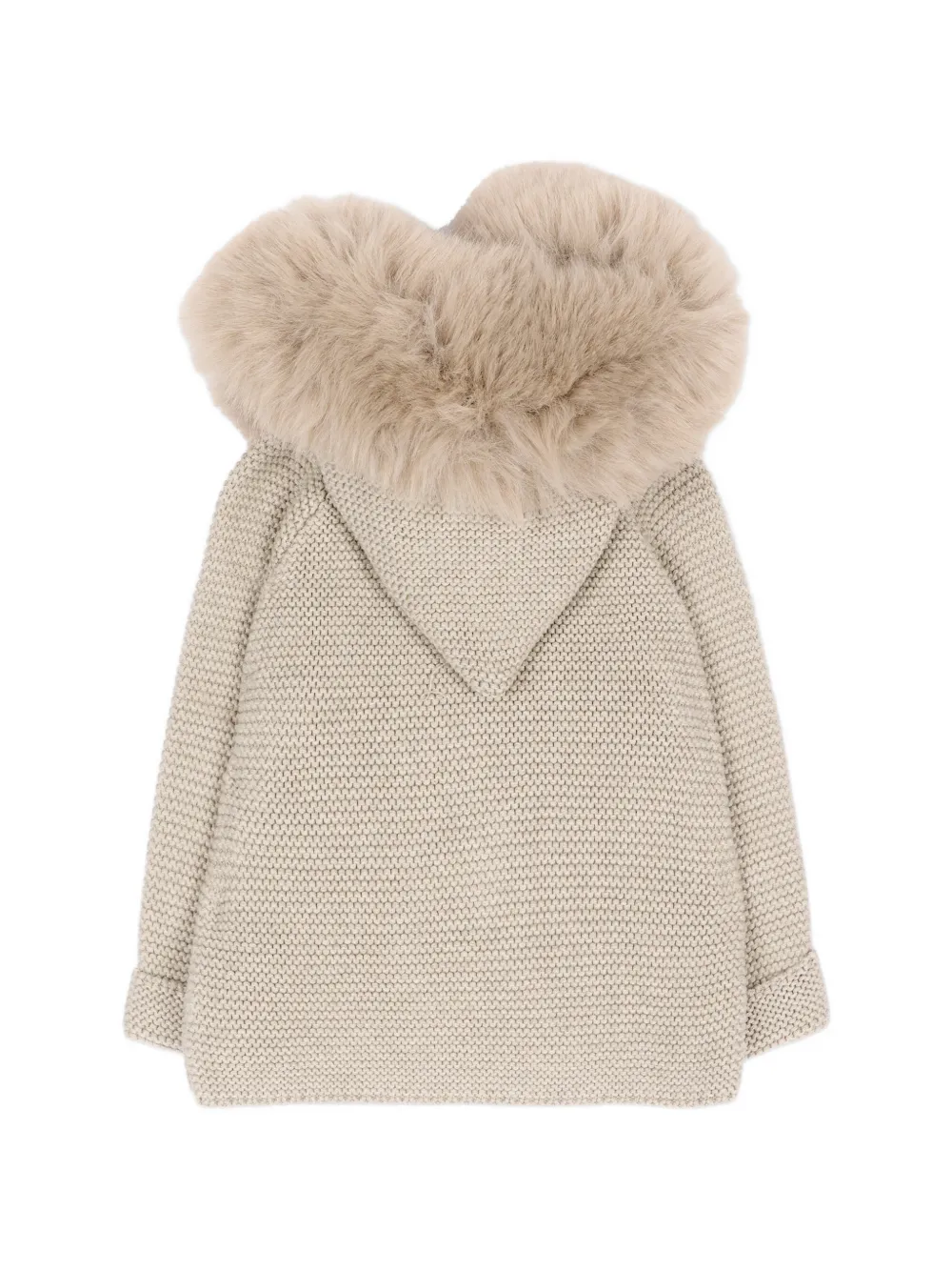 Martin Aranda hooded jacket Beige