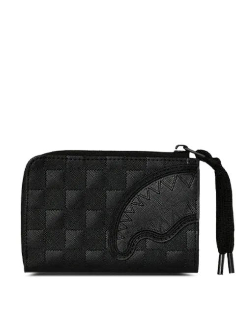 Sprayground check Shark-Mouth wallet