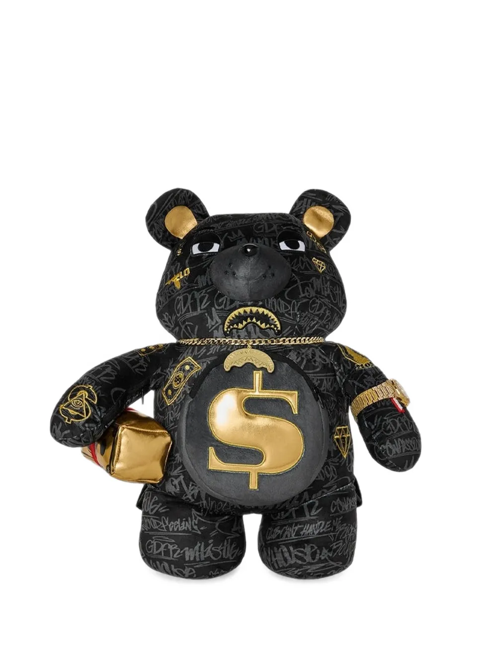 Sprayground Moneybear Flo Rida backpack - Nero