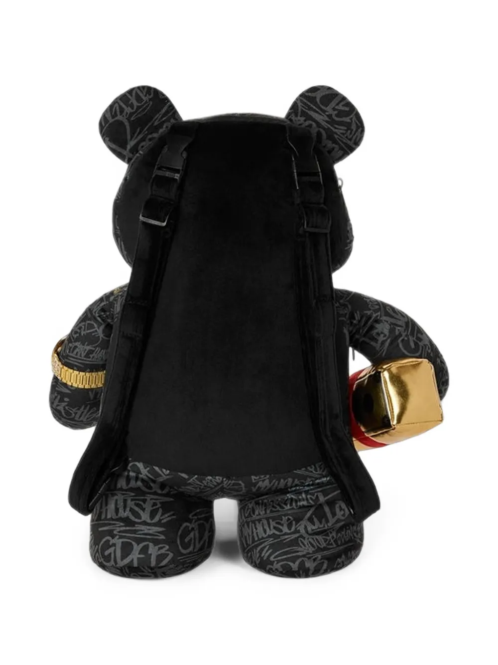 Sprayground Moneybear Flo Rida rugzak Zwart