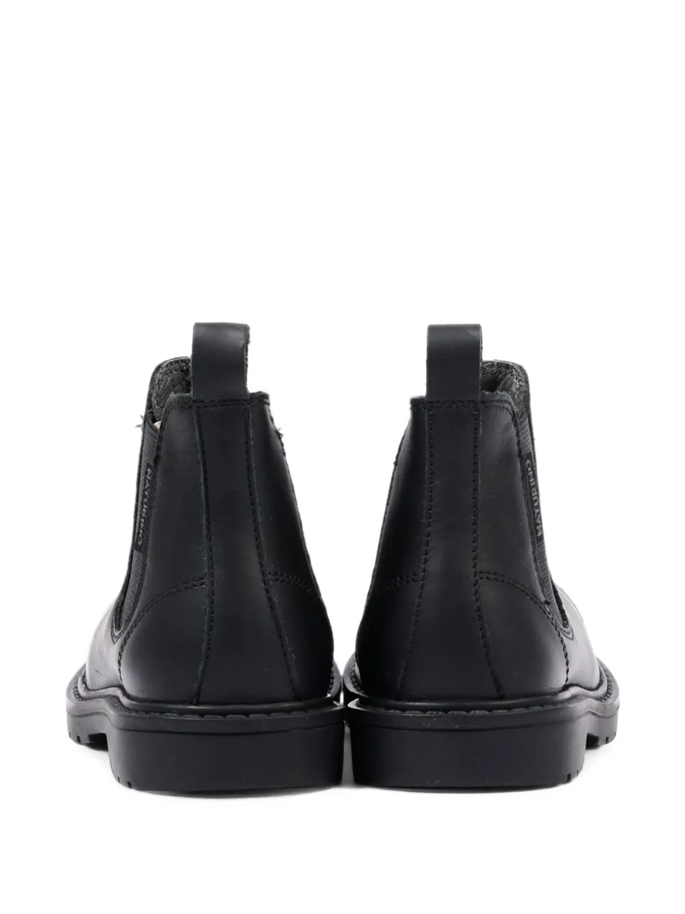 NATURINO leather ankle Chelsea boots Zwart