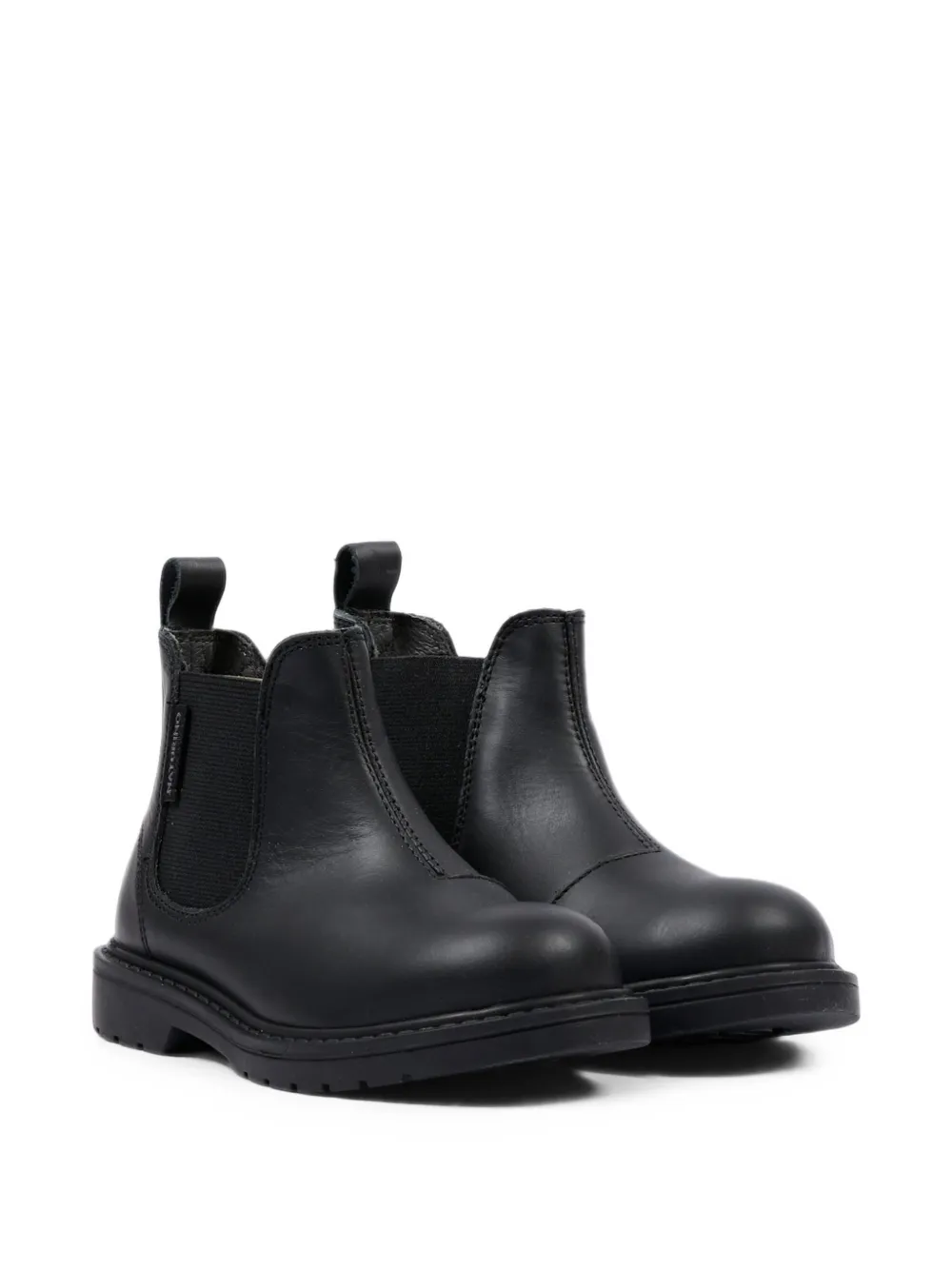 NATURINO leather ankle Chelsea boots Zwart