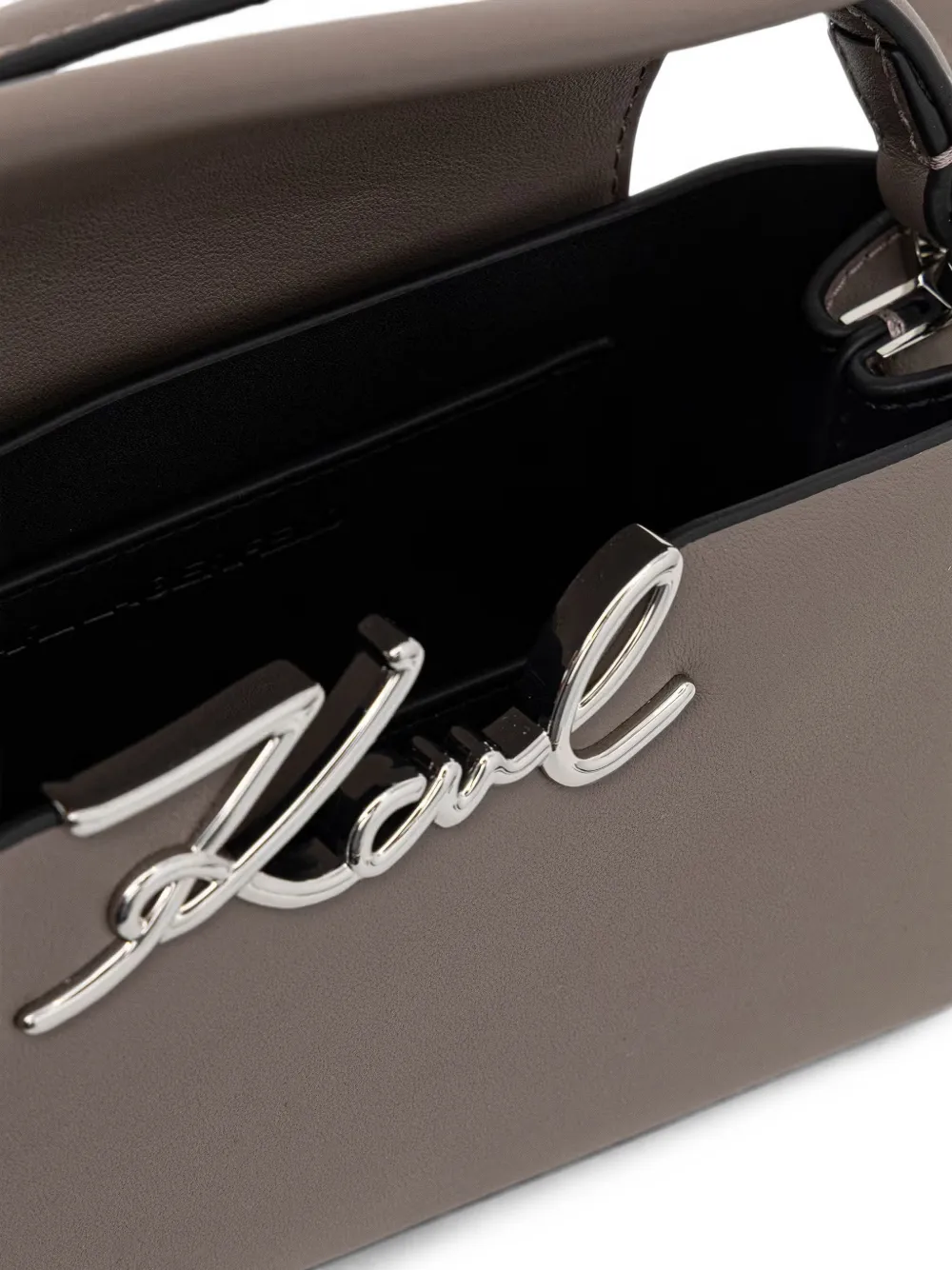 Karl Lagerfeld Karl Signature crossbodytas Grijs