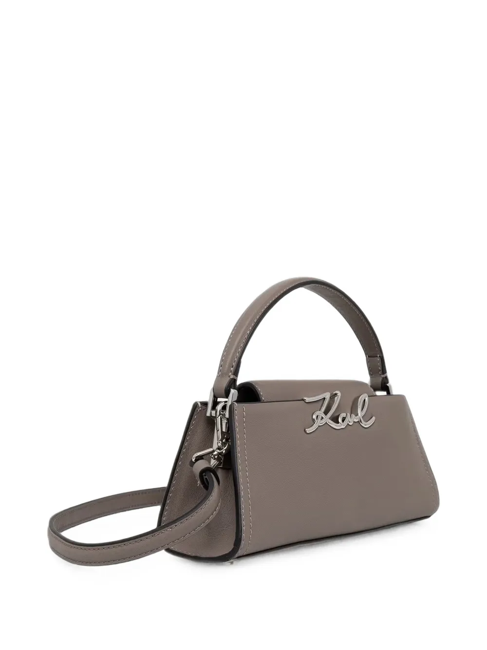 Karl Lagerfeld Karl Signature crossbodytas Grijs