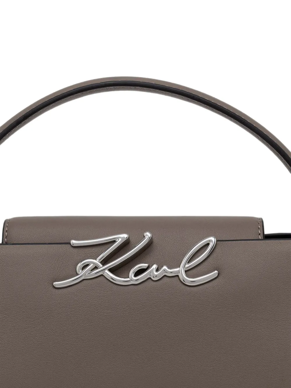 Karl Lagerfeld Karl Signature crossbodytas Grijs