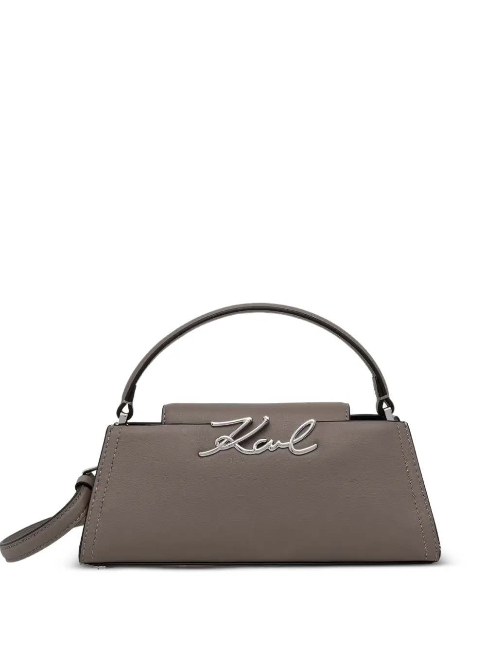 Karl Lagerfeld Karl Signature crossbody bag - Grigio
