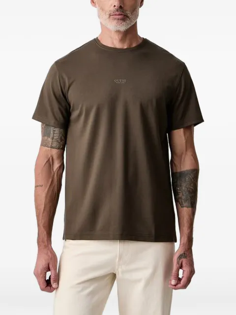 GUESS USA logo-print crew-neck T-shirt