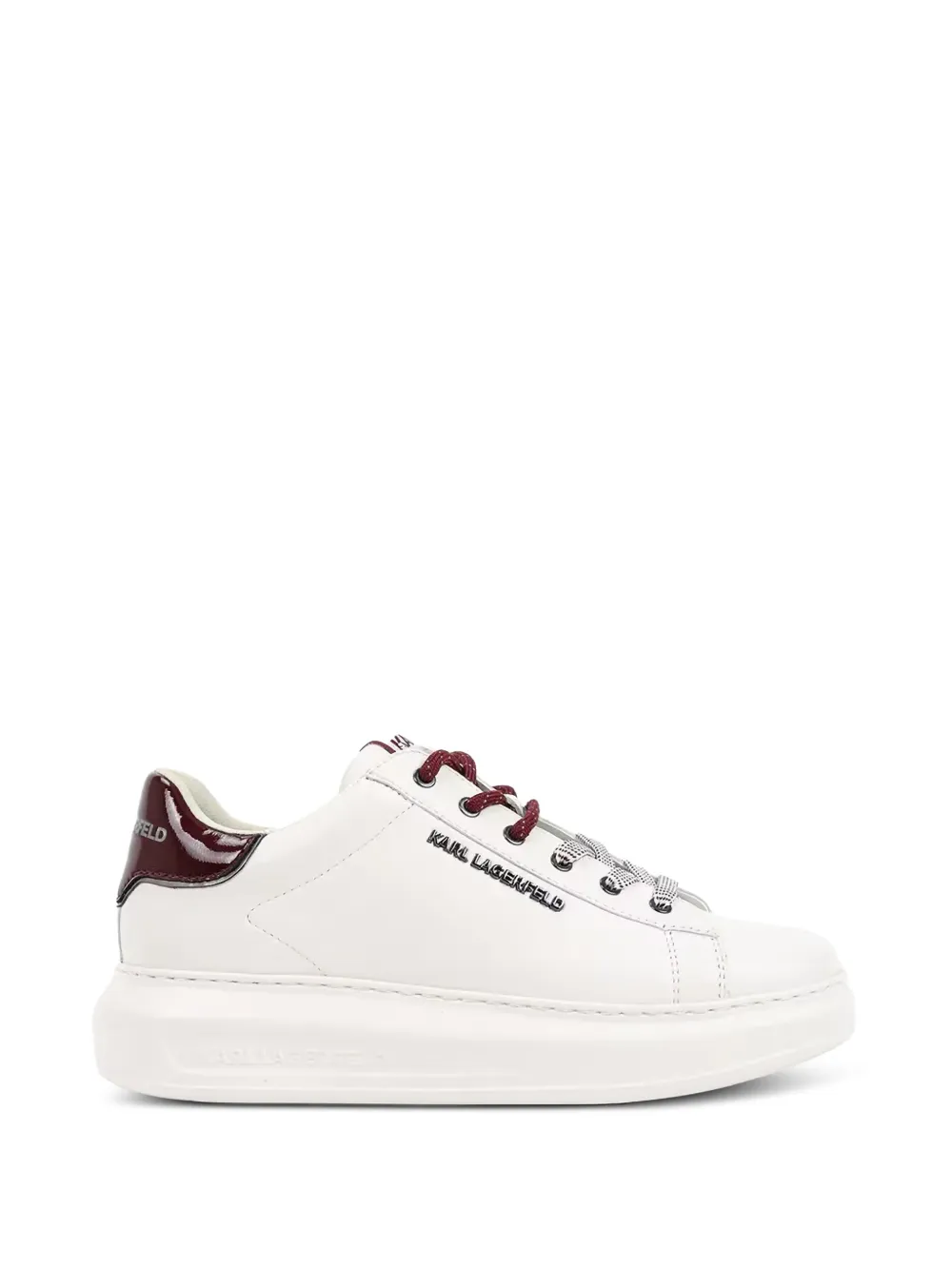 Karl Lagerfeld logo-plaque chunky sneakers - Bianco
