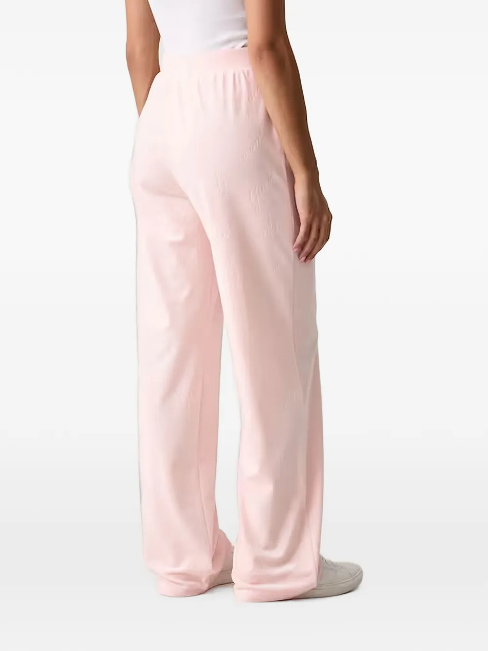 GUESS USA Trainingsbroek met logo-reliëf Roze