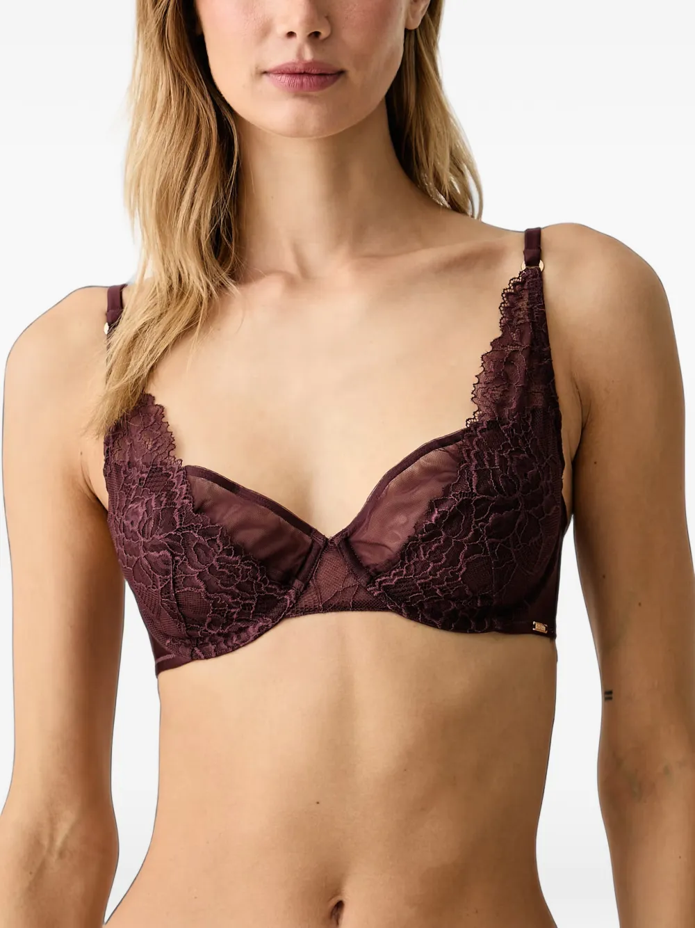 GUESS USA Jennifer wired balconette bra - Rosso