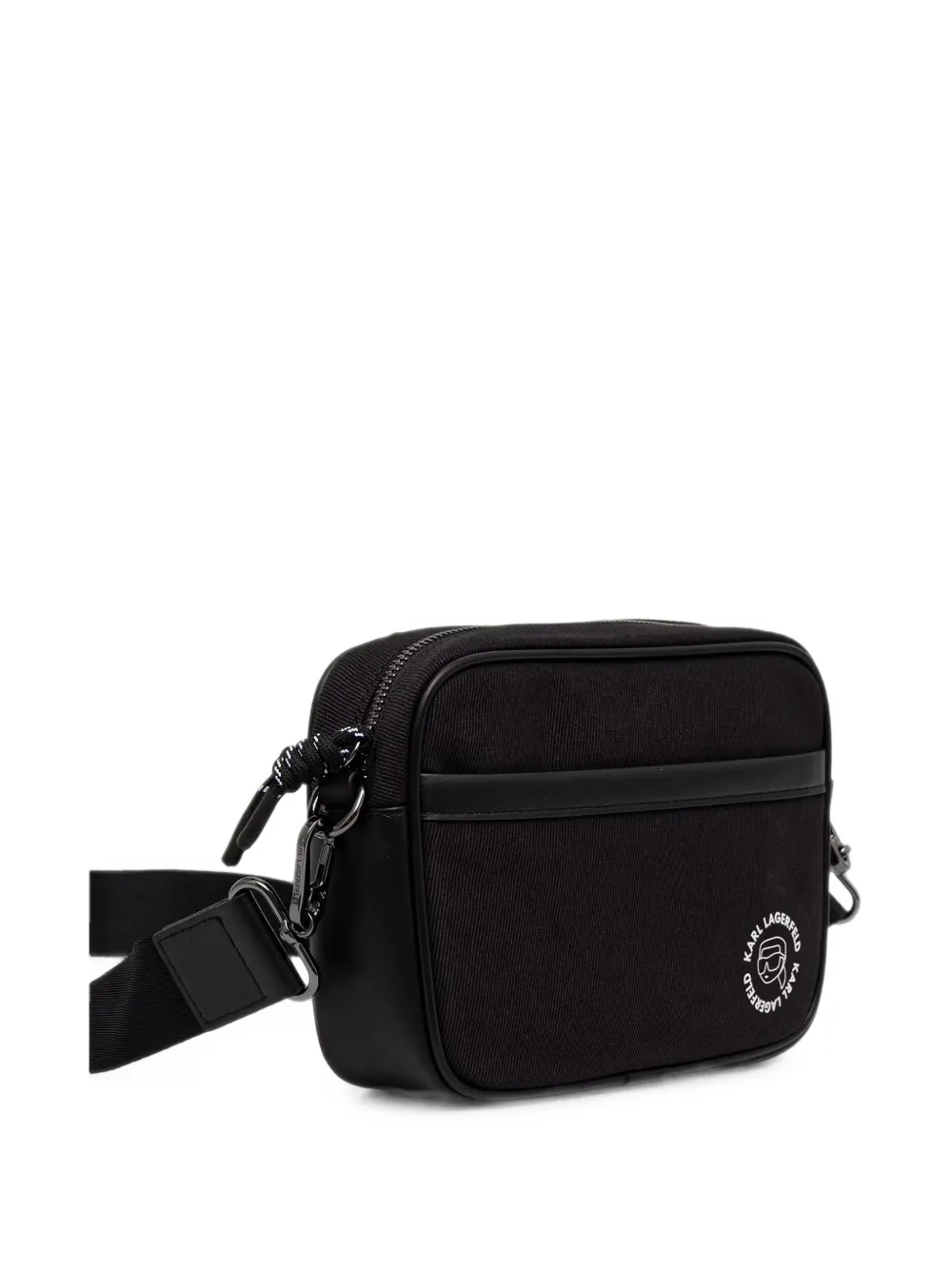 Karl Lagerfeld Ikon detachable-pouch belt bag Zwart