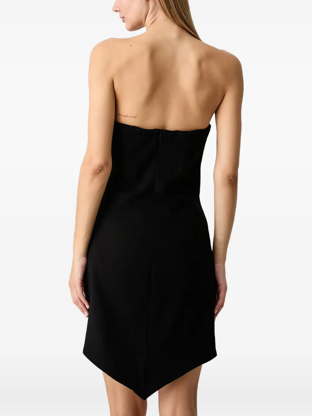 Karl Lagerfeld KL Studio asymmetrische jurk Zwart