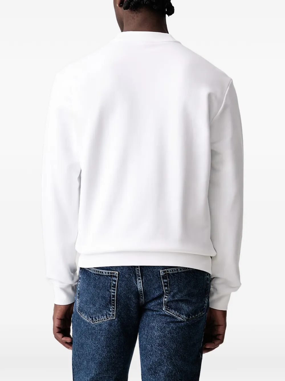 Karl Lagerfeld Jeans logo-print sweatshirt Wit