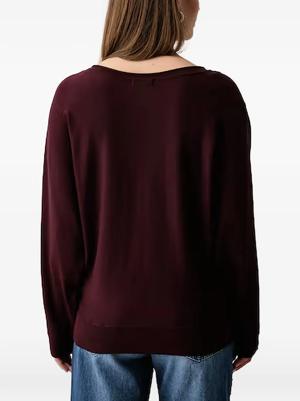 GUESS USA Esmeralda trui verfraaid met logo Rood