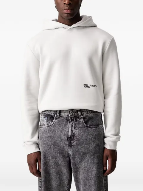 Karl Lagerfeld Jeans logo-print hoodie