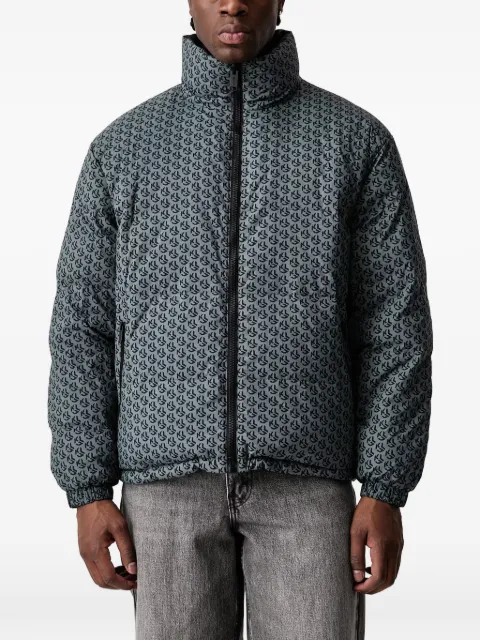 Karl Lagerfeld Jeans reversible monogram-print jacket