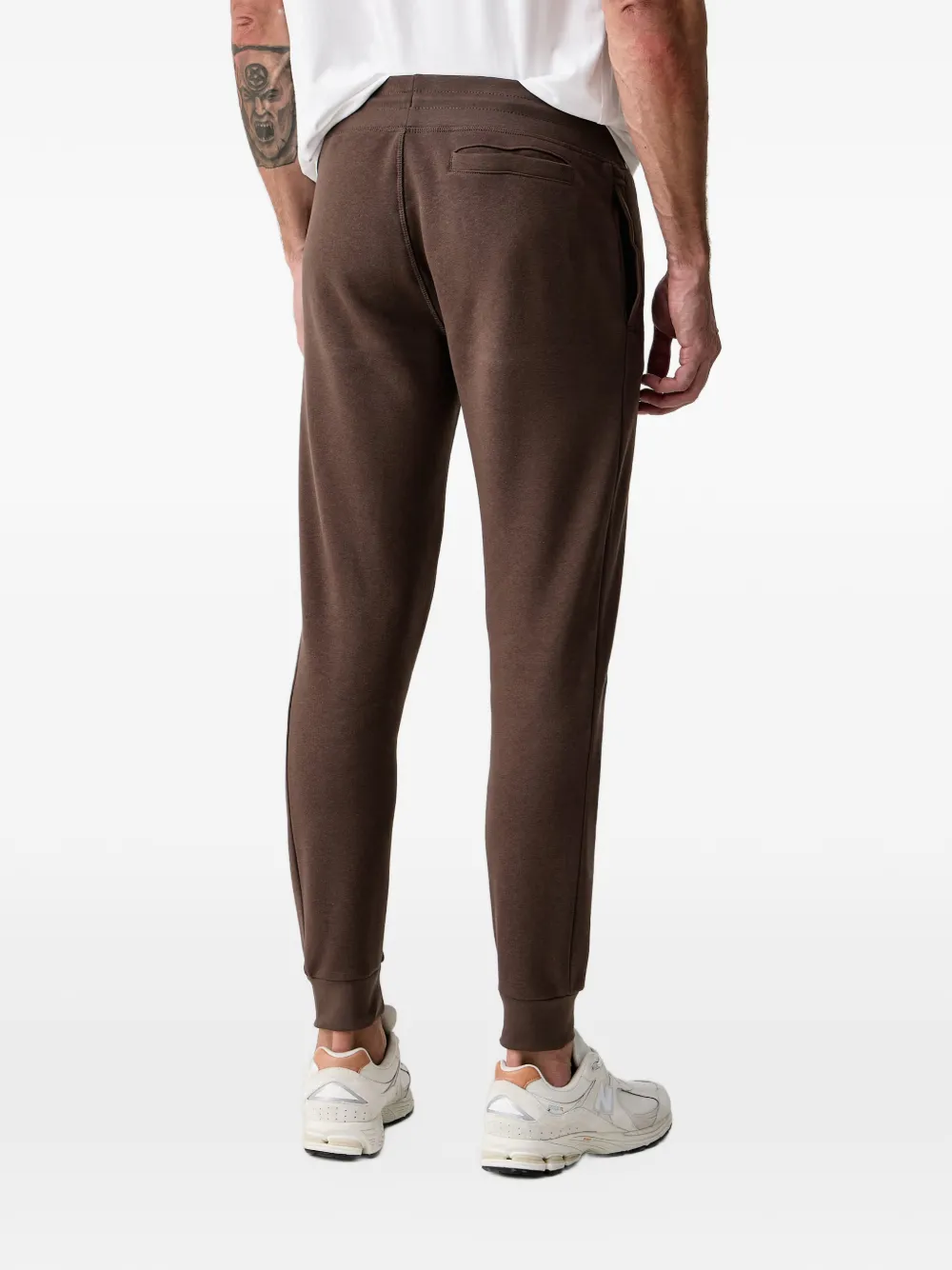 GUESS USA Trainingsbroek met logopatch Bruin