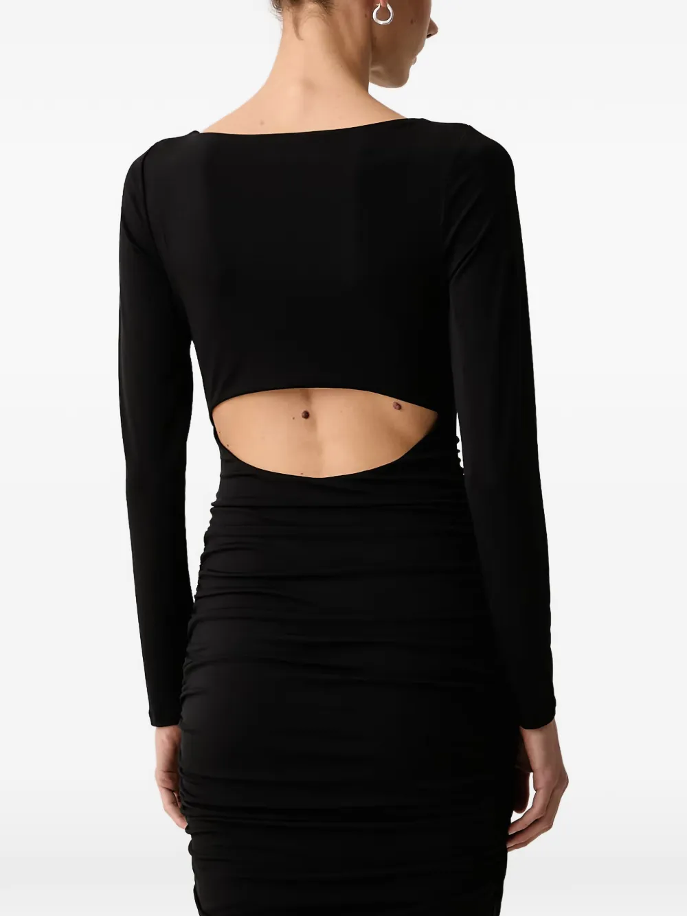 GUESS USA Mini-jurk met ruches Zwart